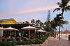 Divi's Pelican Terrace Restaurant at Sunset