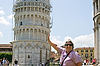 Ellen at Leaning Tower