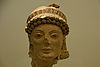 Clay Head of Athena