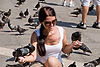 Feeding Pigeons in Piazza San Marco (St Mark's Square)