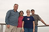Bob, Ellen, Mom & John at Port Crescent State Park