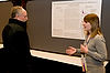 Liz at Student Research Poster Competition
