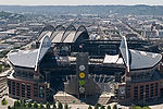 Qwest Field and Safeco Field from Smith Tower