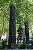 Totem Poles in Occidental Square