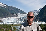 Bob at Mendenhall Glacier