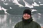 Ellen at Hubbard Glacier
