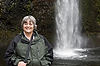 Ellen at Horsetail Falls