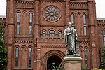 Joseph Henry Statue & Smithsonian Institution Building (The Castle)