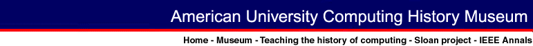 American University Computing History Museum