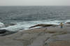 Rocks at Peggy's Cove Lighthouse