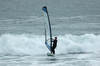Windsurfer at Natural Bridges State Beach