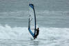 Windsurfer at Natural Bridges State Beach