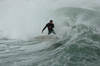 Surfer at Point Santa Cruz