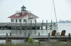 Roanoke Marshes Lighthouse Replica