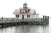 Roanoke Marshes Lighthouse Replica