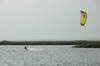 Kiteboarding Behind Miller's Waterfront Restaurant