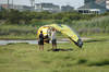Kiteboarding Behind Miller's Waterfront Restaurant