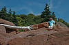 Ellen at Red Rocks Beach