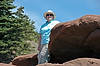 Ellen at Red Rocks Beach