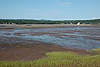 Parrsboro Lighthouse at Low Tide