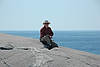 Rocks at Peggy's Cove Lighthouse