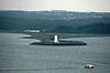 Maugher Beach Lighthouse (from York Redoubt)