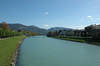 Salzach River & Altstadt (Old Town) from Mozartsteg (Mozart Bridge)
