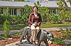 Shannon at Ernest Coe Visitor Center