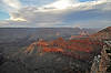 Sunset over O'Neil Butte (from Mather Point)