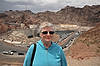 Mom at Hoover Dam