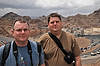John & Richard at Hoover Dam
