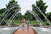 Richard & Rene at Tunnel Fountain
