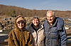 Harolyn, Ellen & Mort at Great Falls