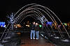 Richard & Rene under Tunnel Fountain