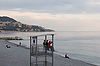(Tues 4/21) Sunset along Promenade des Anglais