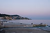 Sunset along Promenade des Anglais