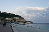 Sunset along Quai des Etates-Unis