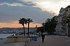 Sunset along Quai des Etates-Unis