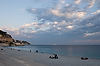 Sunset along Quai des Etates-Unis