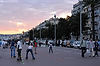 Sunset along Quai des Etates-Unis
