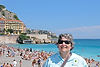 Ellen at Promenade des Anglais