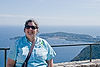 Ellen at Summit of Eze