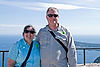Ellen & Bob at Summit of Eze