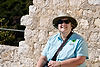 Ellen at Summit of Eze