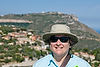 Ellen at Summit of Eze