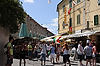Pisa City Walls & Souvenir Vendors