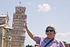 Ellen at Leaning Tower