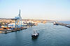 Leaving Civitavecchia Harbor
