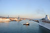 Leaving Civitavecchia Harbor