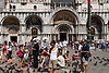 Feeding Pigeons in Piazza San Marco (St Mark's Square)